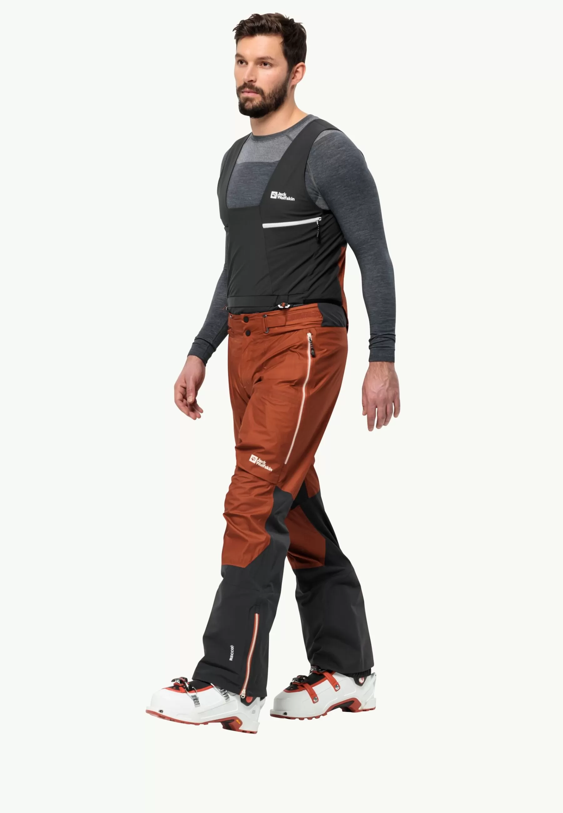 Jack Wolfskin Discovery | Ski | Alpspitze Air Pants M carmine