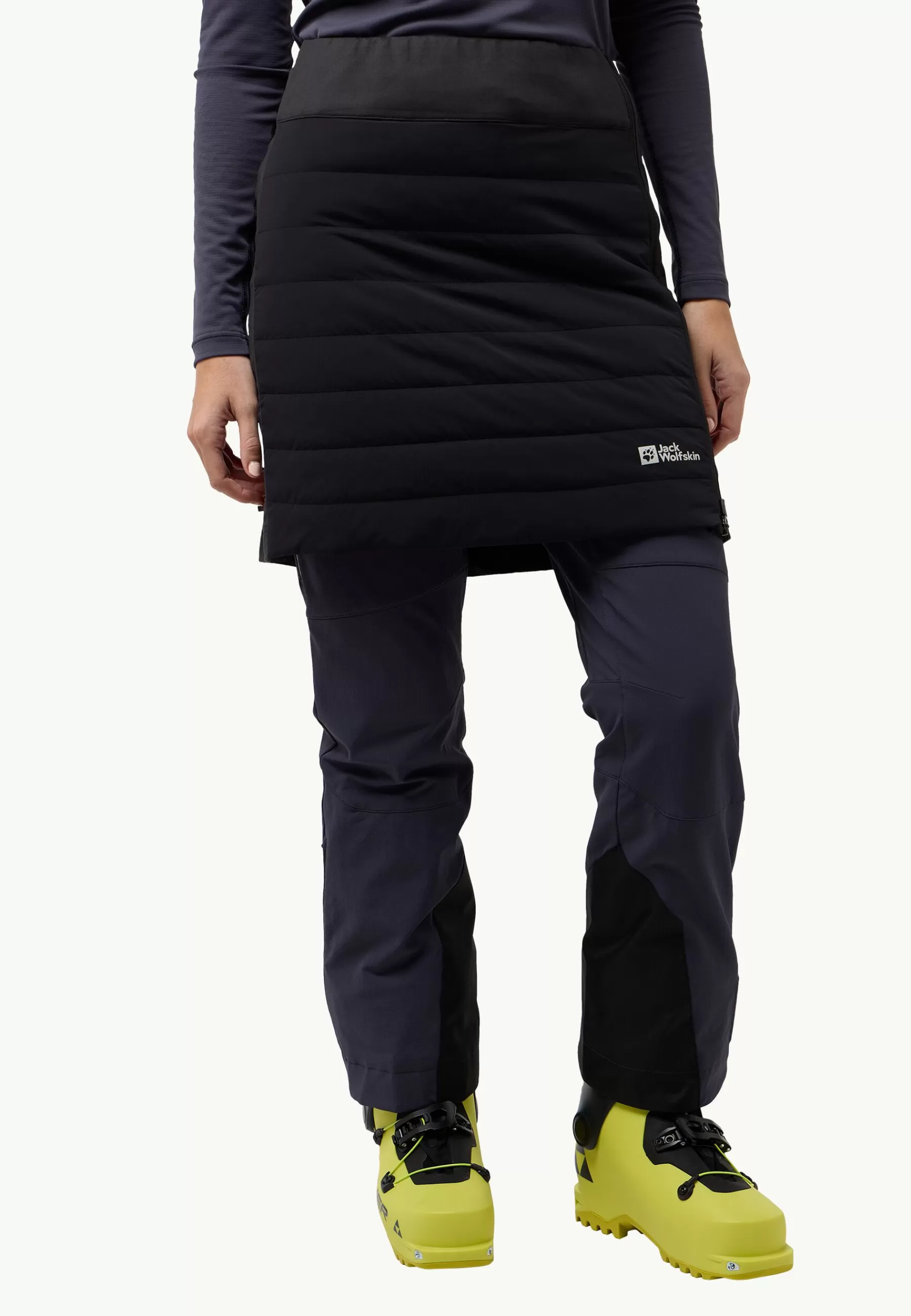 Jack Wolfskin Ski | Rokken | Alpspitze Ins Skirt W black