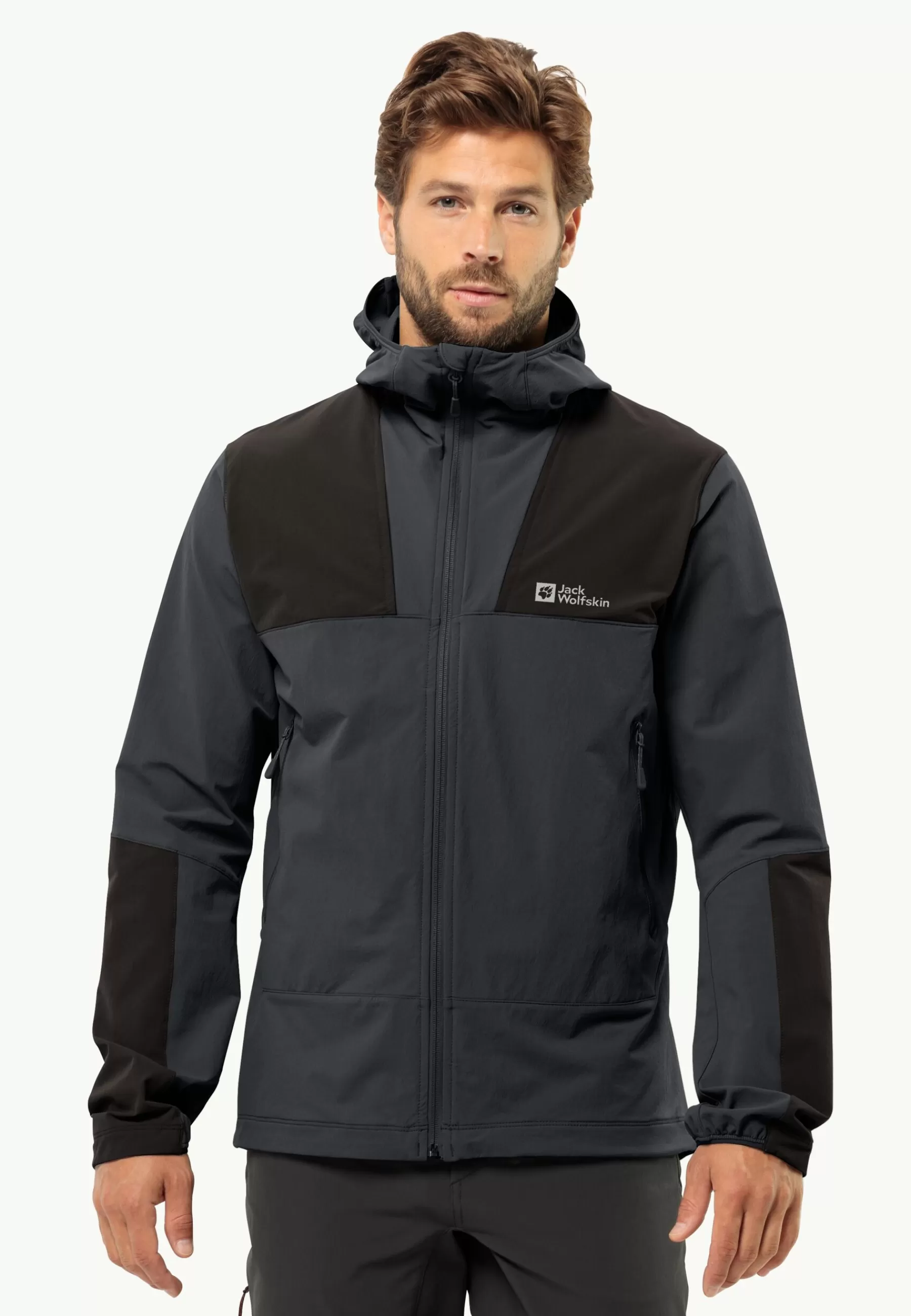 Jack Wolfskin Trekking | Voor- En Najaarsjacks/-Jassen | Andur Jkt M Phantom