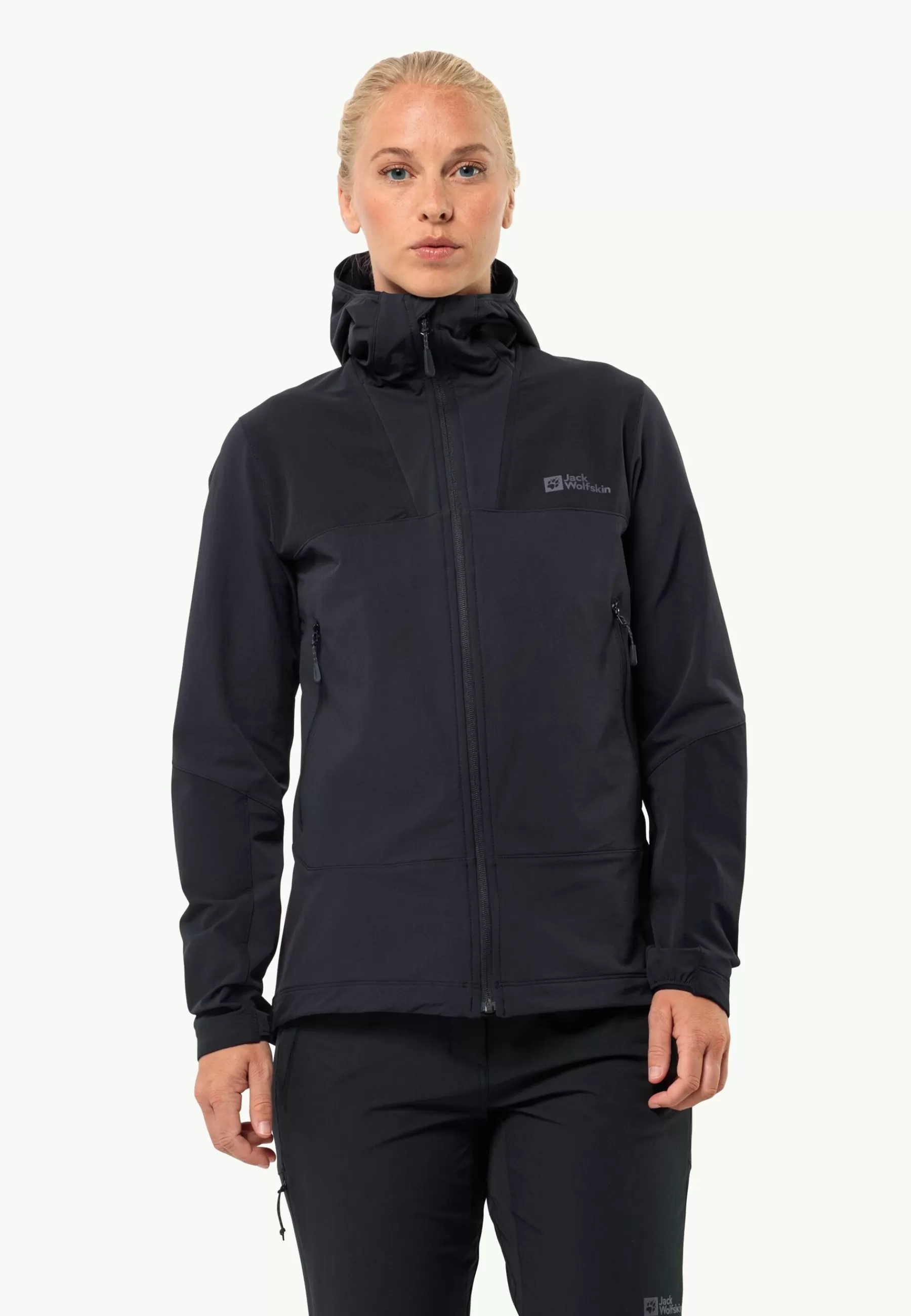 Jack Wolfskin Voor- En Najaarsjacks/-Jassen | Midlayers & Fleecejacks | Andur Jkt W black