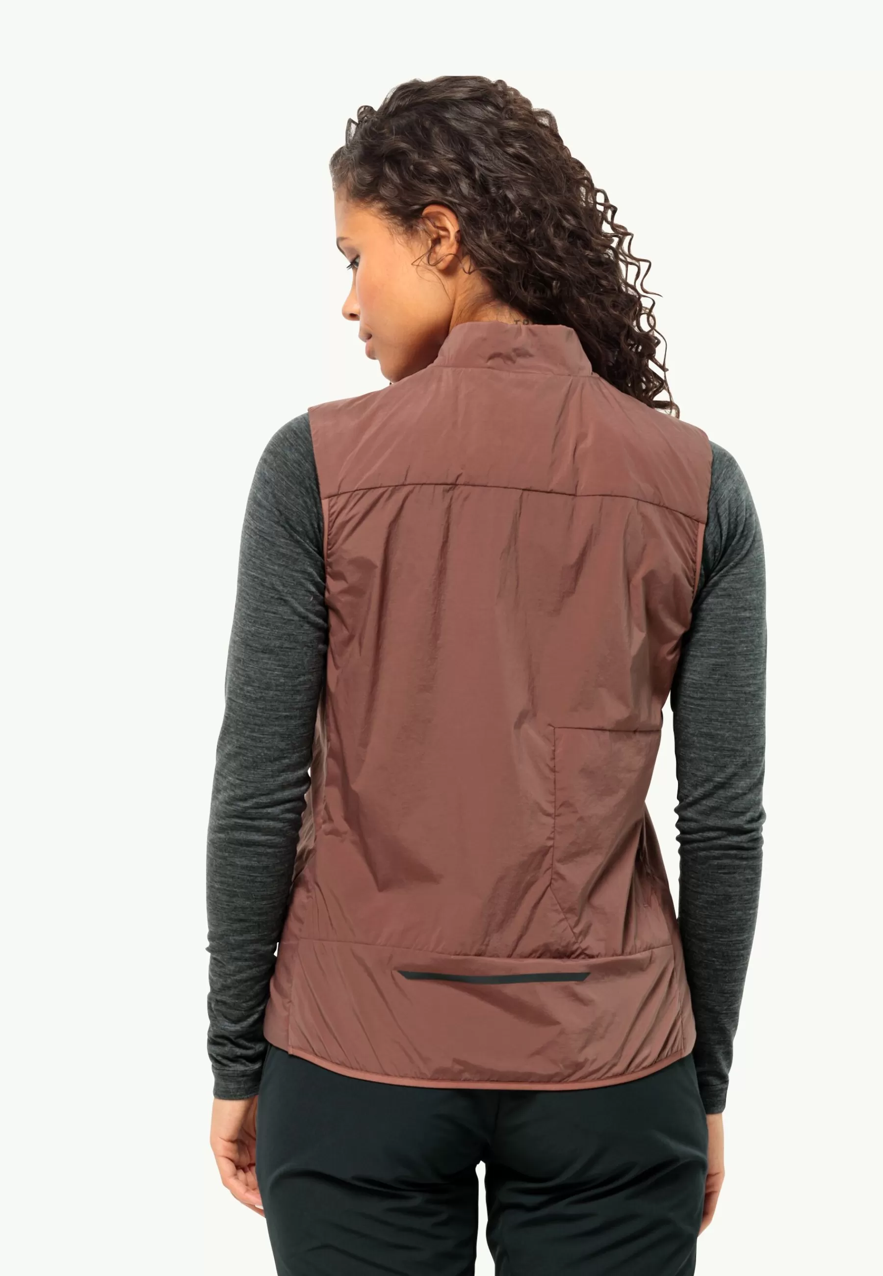 Jack Wolfskin Lifestyle | Voor- En Najaarsjacks/-Jassen | Bike Commute Ins Vest W wild ginger