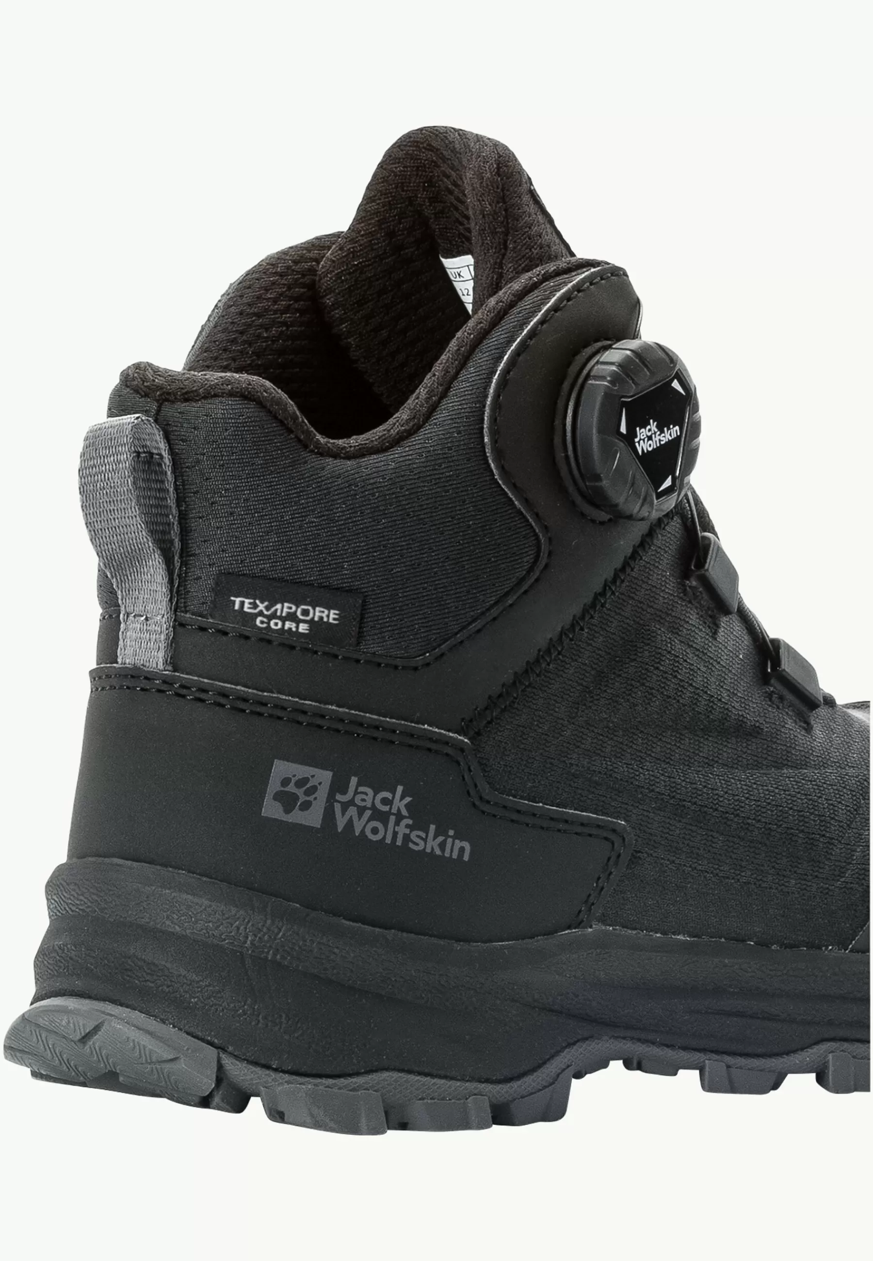 Jack Wolfskin Multifunctionele Schoenen | Waterdichte Schoenen | Cyrox Texapore Dial Mid K black