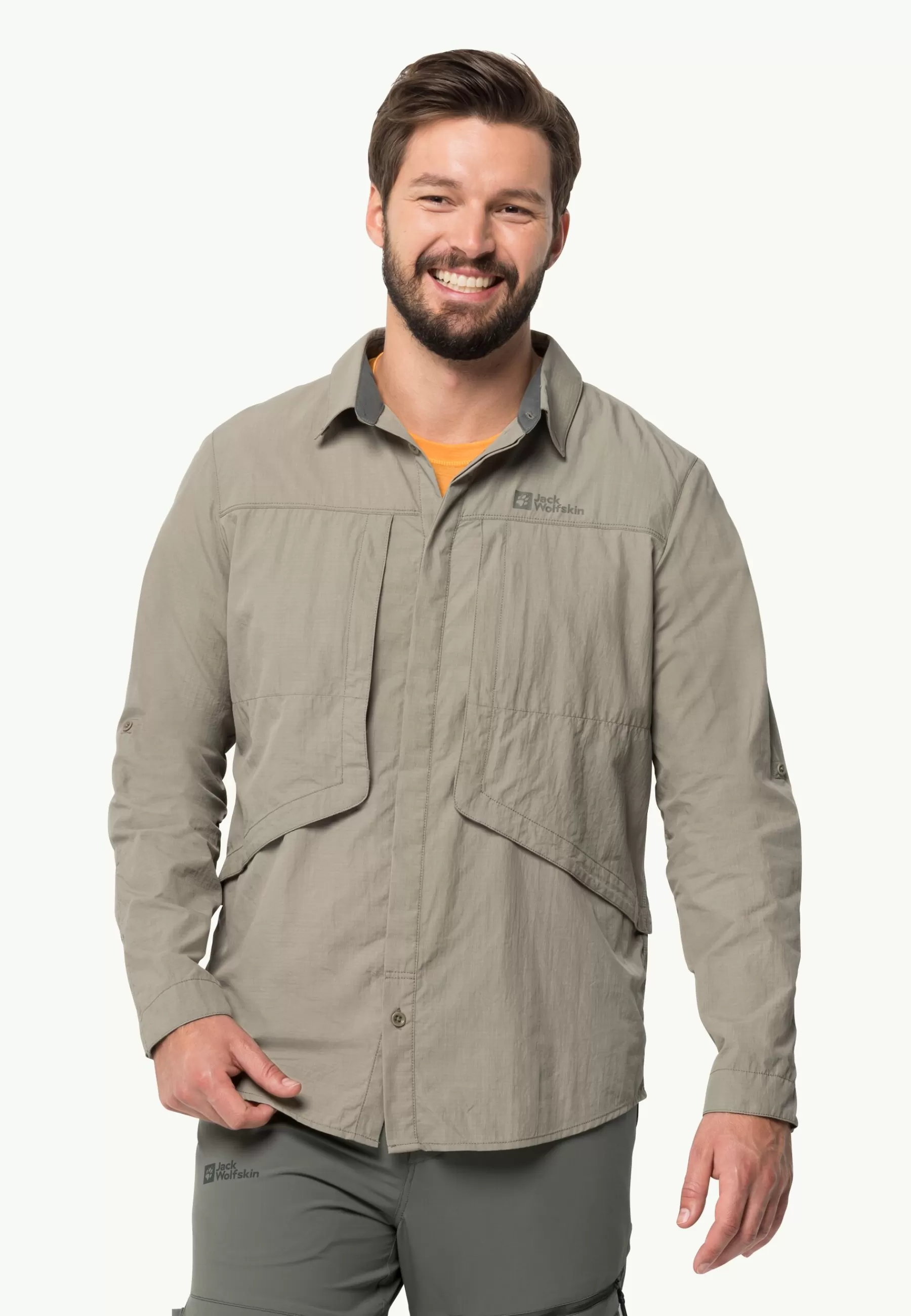 Jack Wolfskin Discovery | Functionele Shirts | Diskovera Ls Shirt M misty green