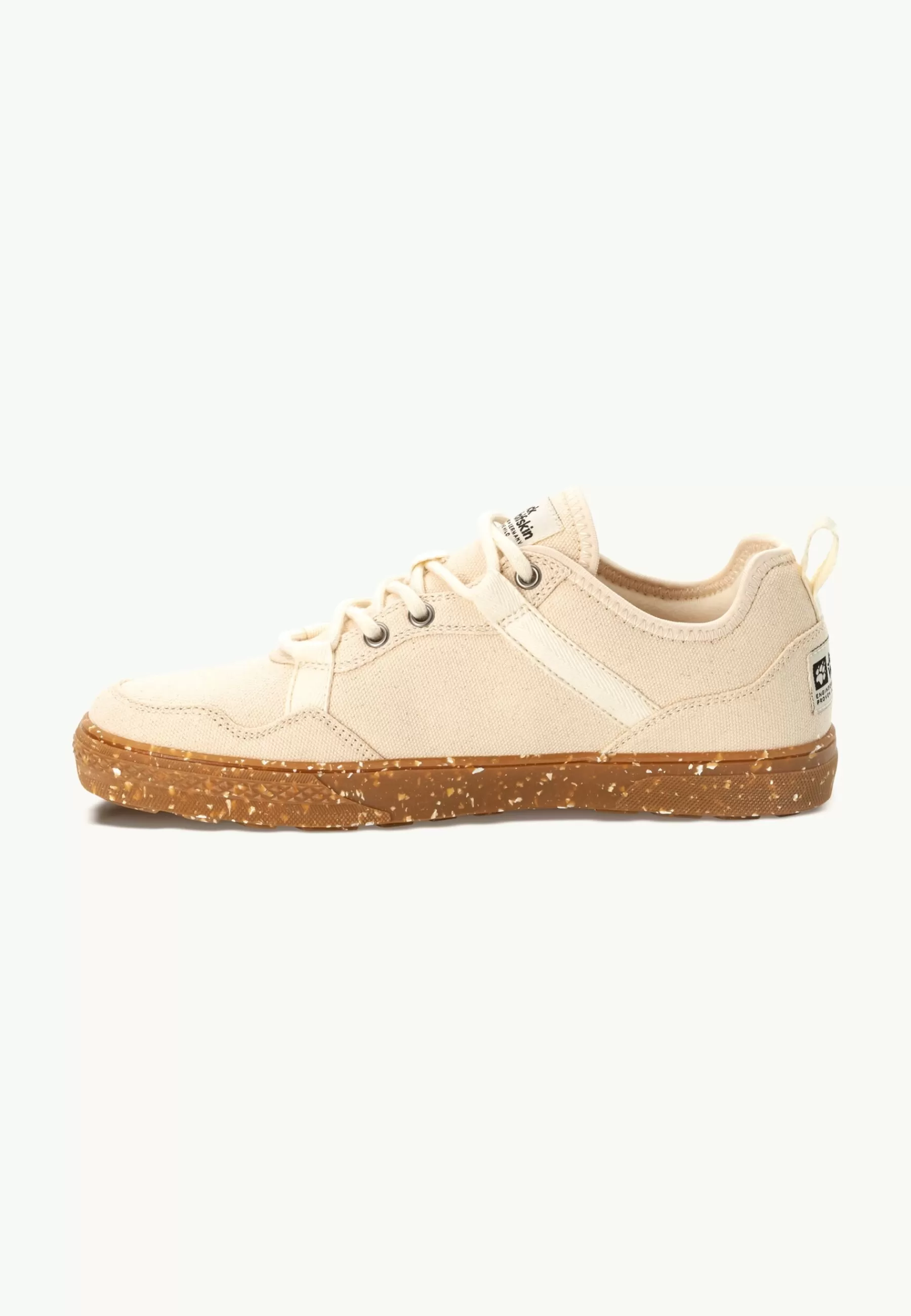 Jack Wolfskin Lifestyle | Outdoor Sneaker | Ecostride 3 Low M cotton white