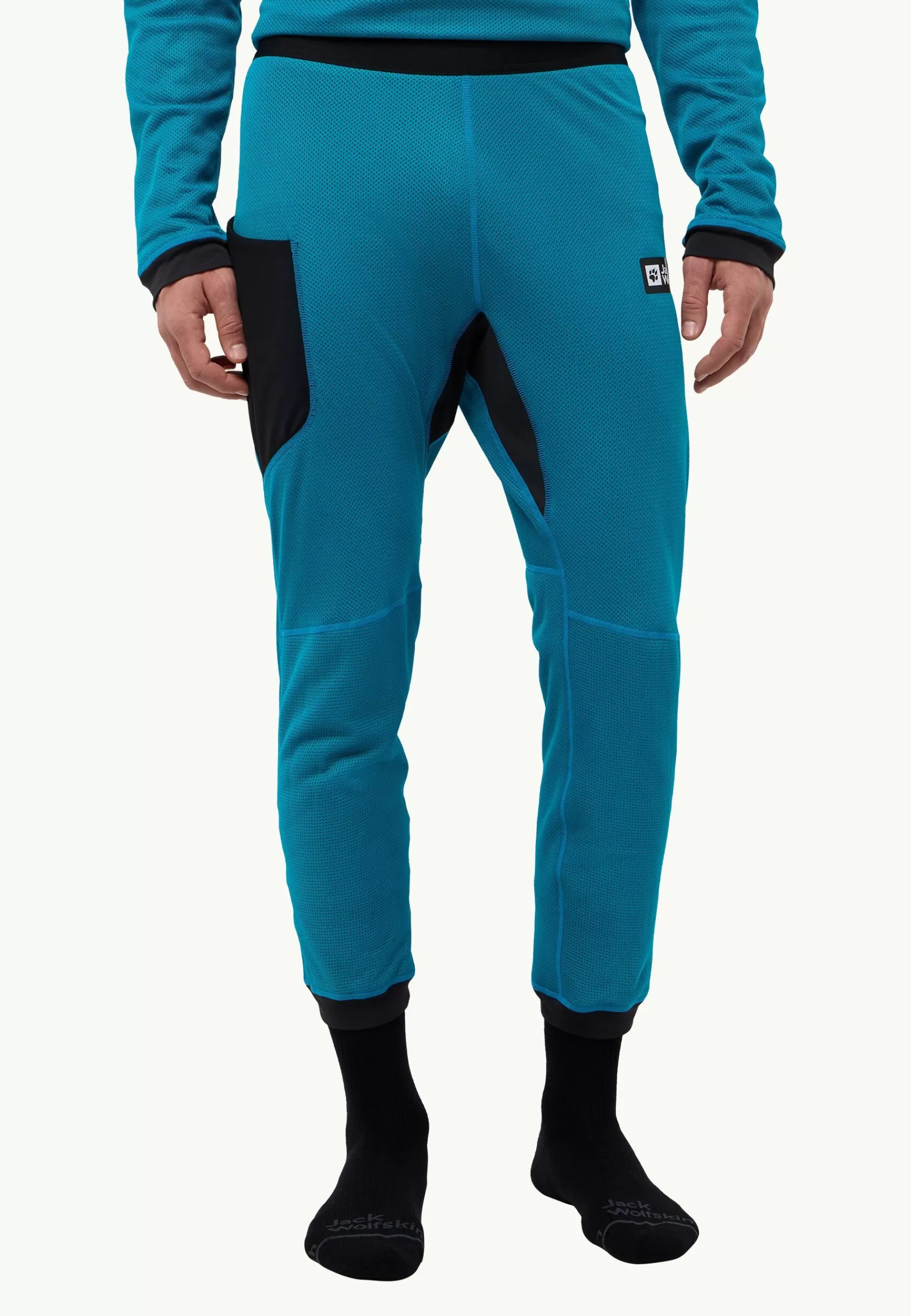 Jack Wolfskin Functioneel Ondergoed | Softshellbroeken | Expdn Octa Pants M everest blue