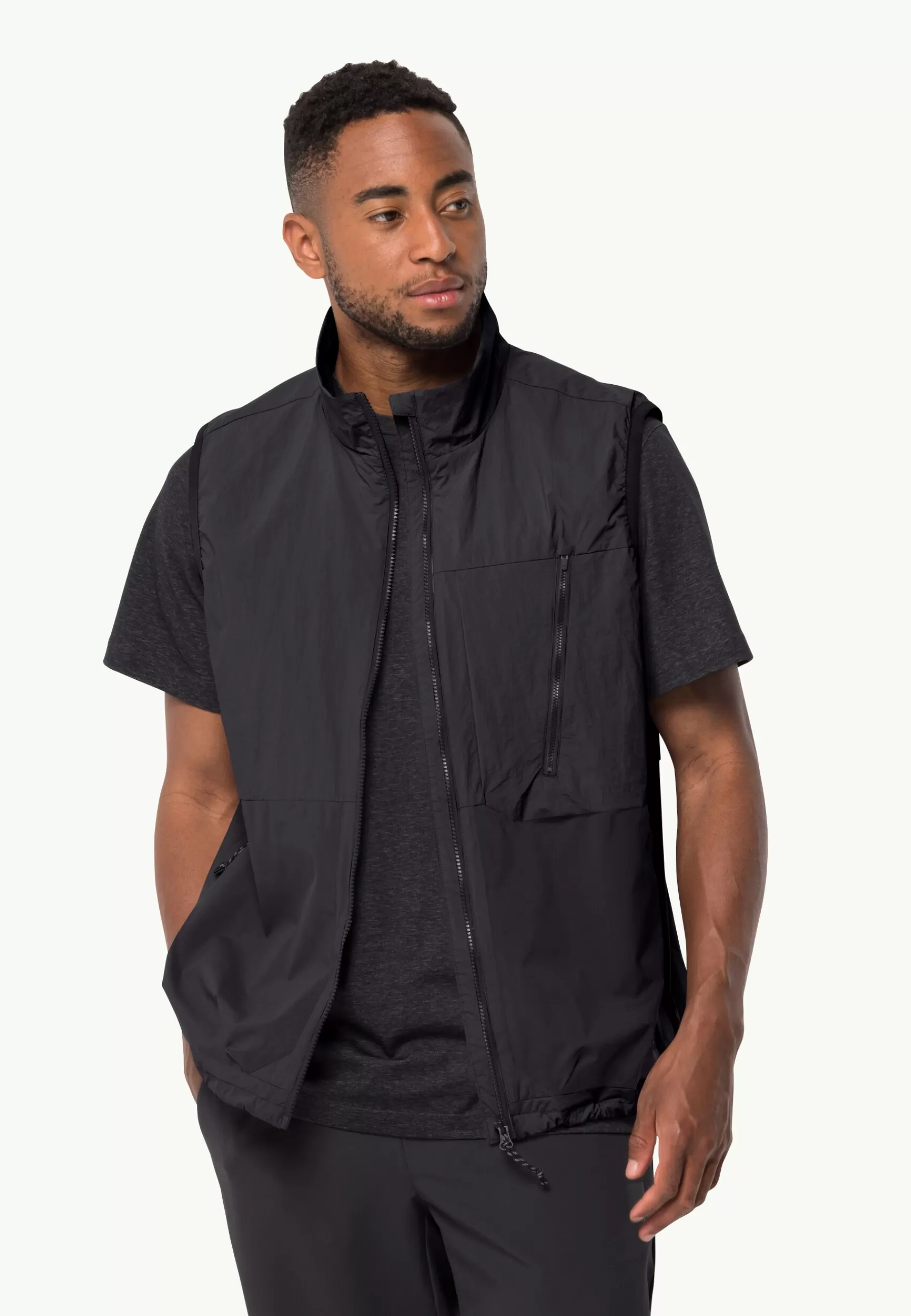 Jack Wolfskin Lifestyle | Lifestyle | Friedberger Vest granite black