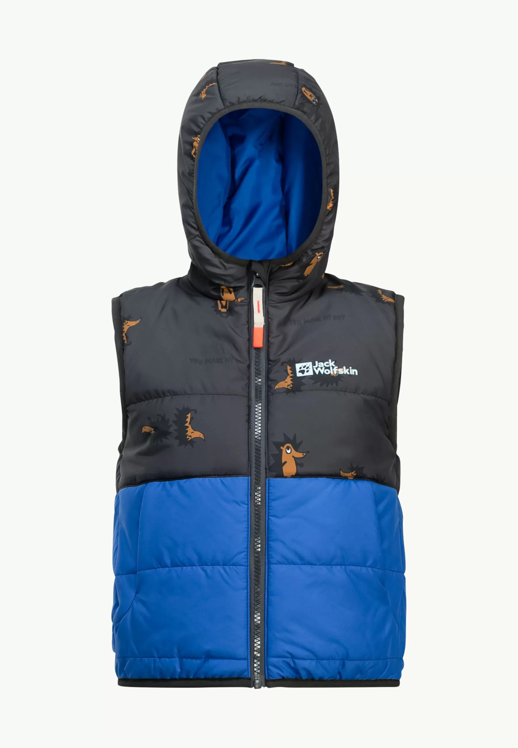 Jack Wolfskin Voor- En Najaarsjacks/-Jassen | Fleece | Gleely Ins Hooded Vest K