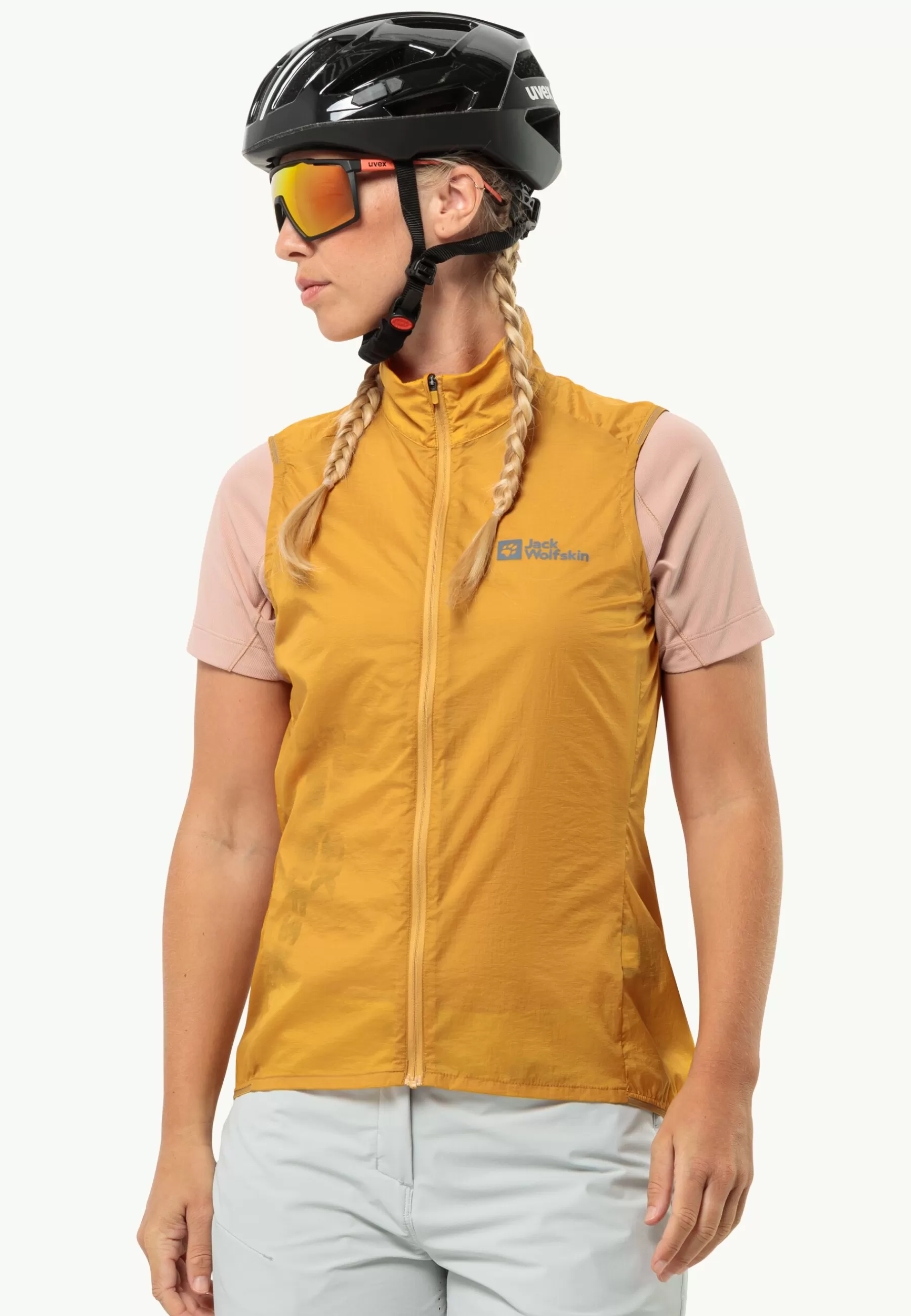 Jack Wolfskin Fietsen | Voor- En Najaarsjacks/-Jassen | Gravex Wind Vest W Curry