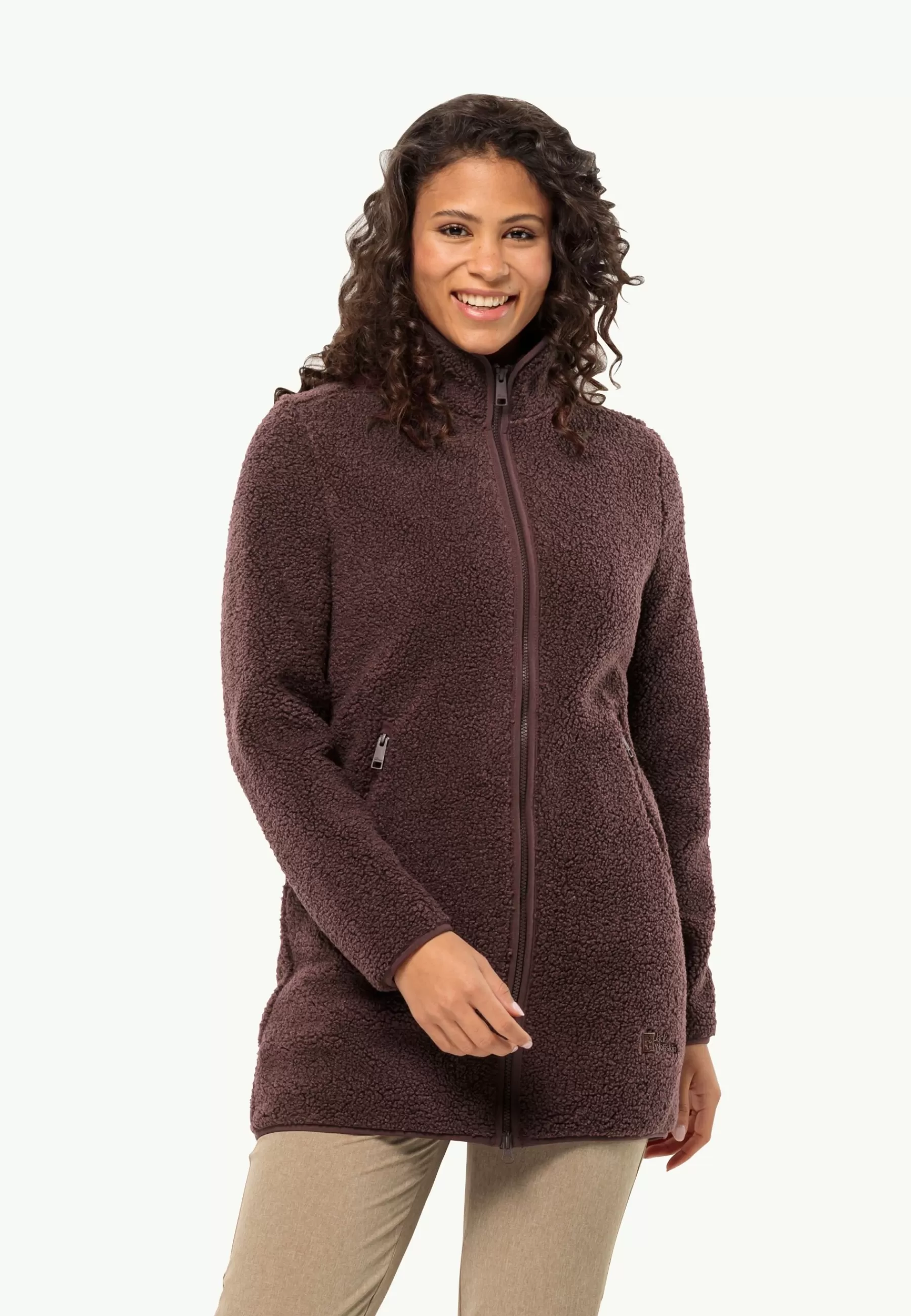 Jack Wolfskin Lifestyle | Voor- En Najaarsjacks/-Jassen | High Curl Coat W