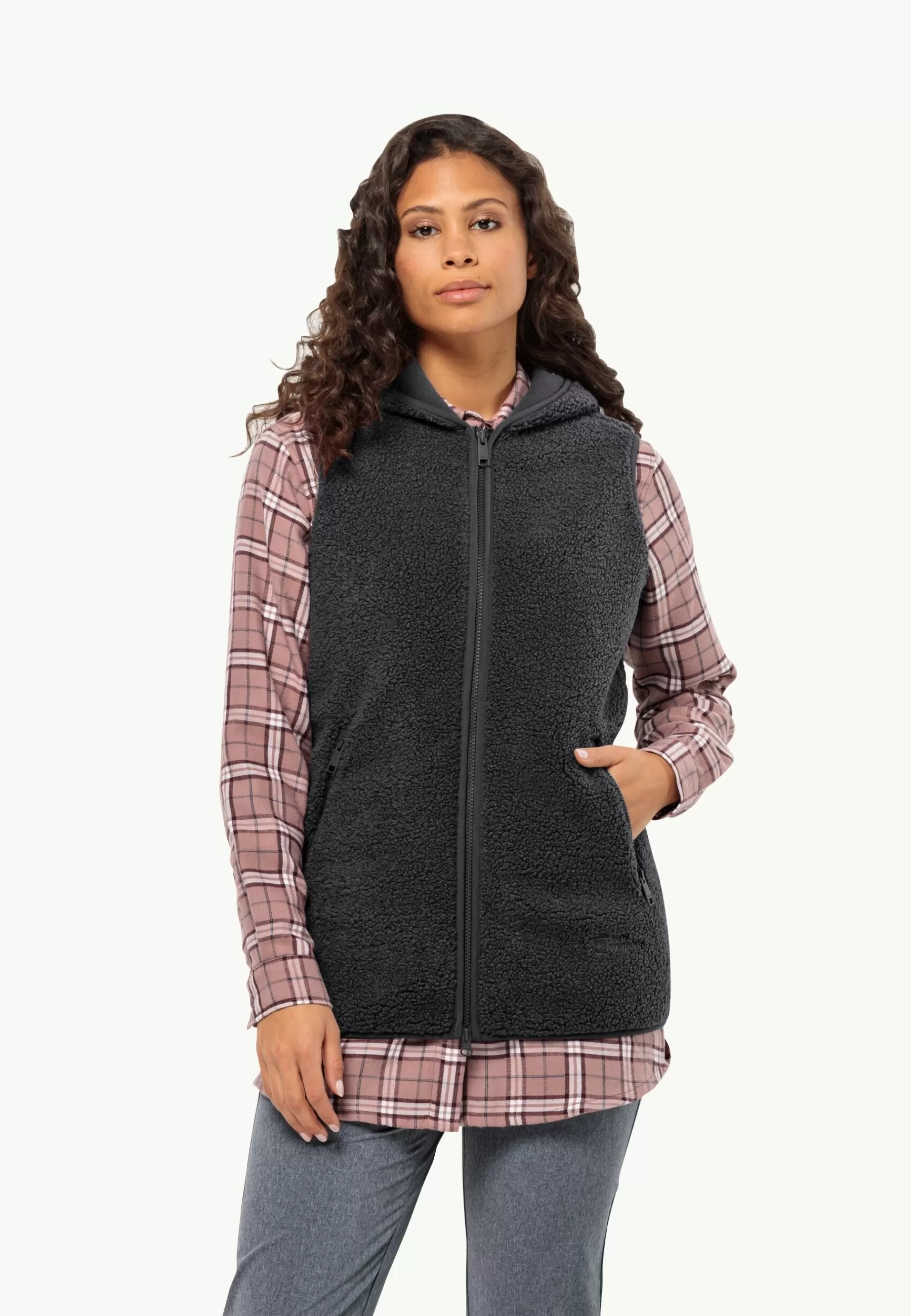 Jack Wolfskin Lifestyle | Voor- En Najaarsjacks/-Jassen | High Curl Long Vest W