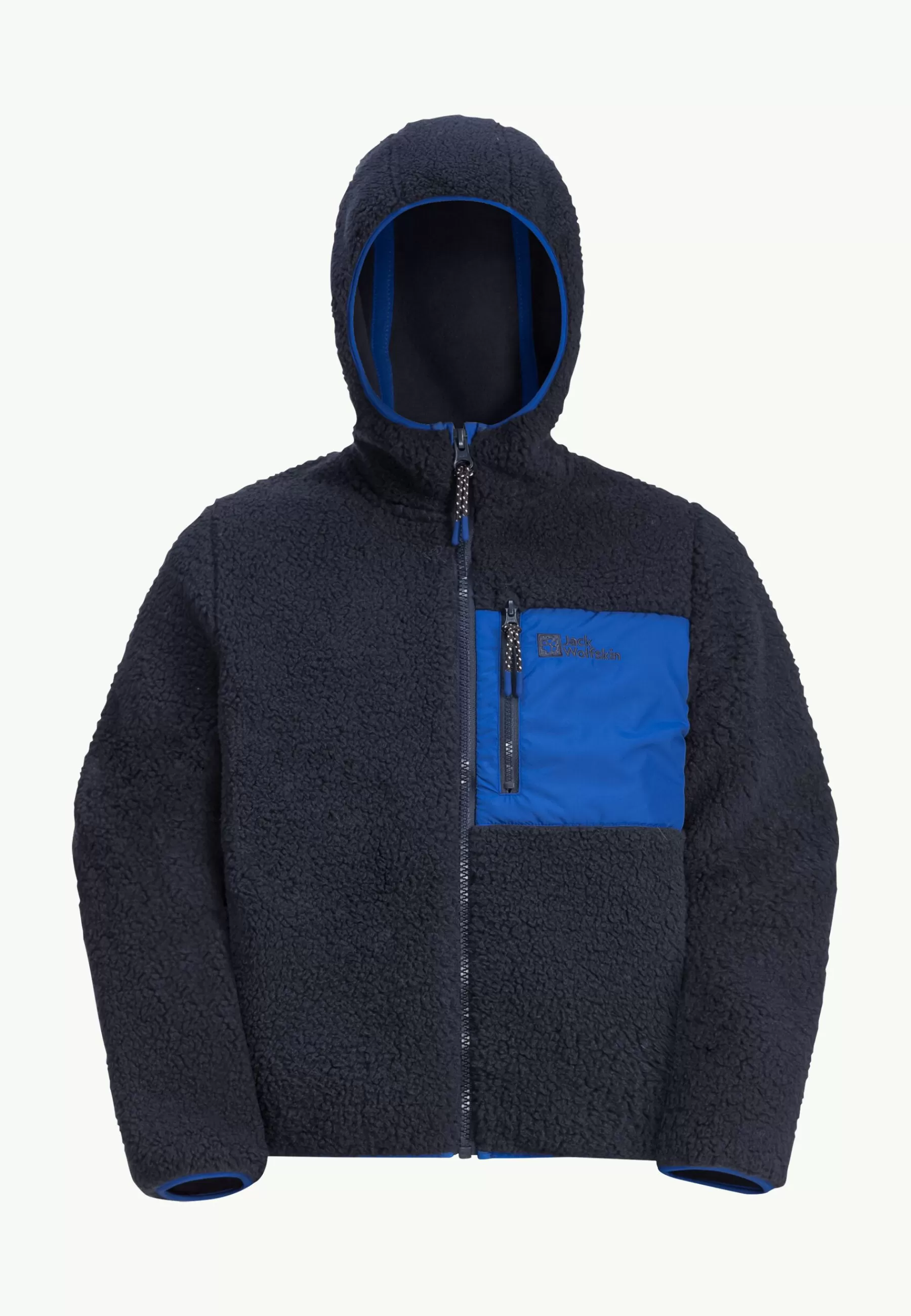 Jack Wolfskin Voor- En Najaarsjacks/-Jassen | Fleece | Ice Curl Hood Jacket K