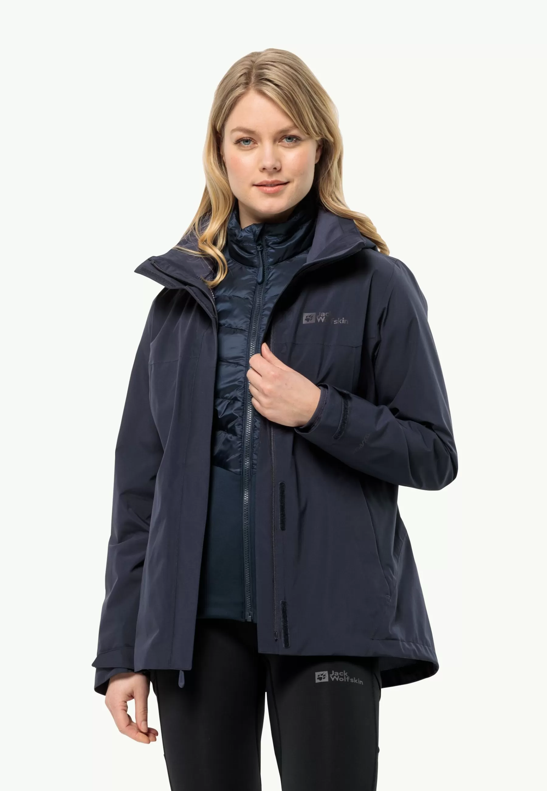 Jack Wolfskin Wandelen | Voor- En Najaarsjacks/-Jassen | Luntal 3in1 Jkt W