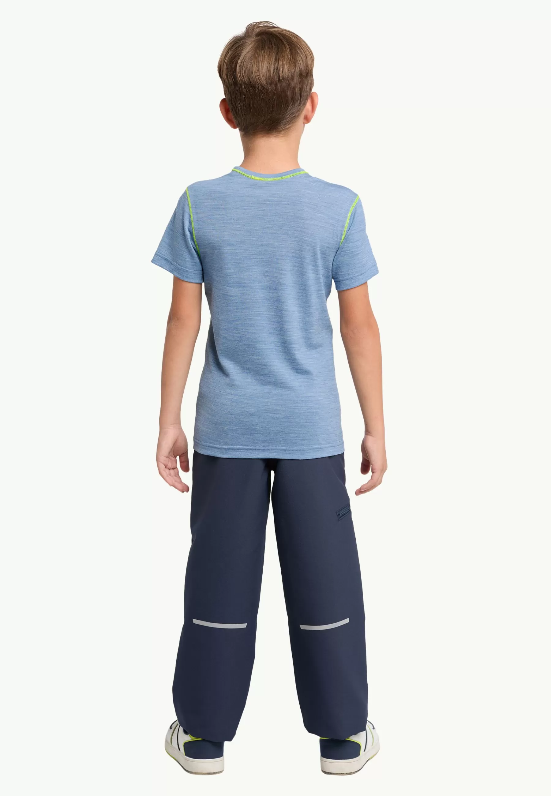 Jack Wolfskin Functionele Shirts | T-Shirts & Longsleeves | Merino Graphic T K Elemental Blue