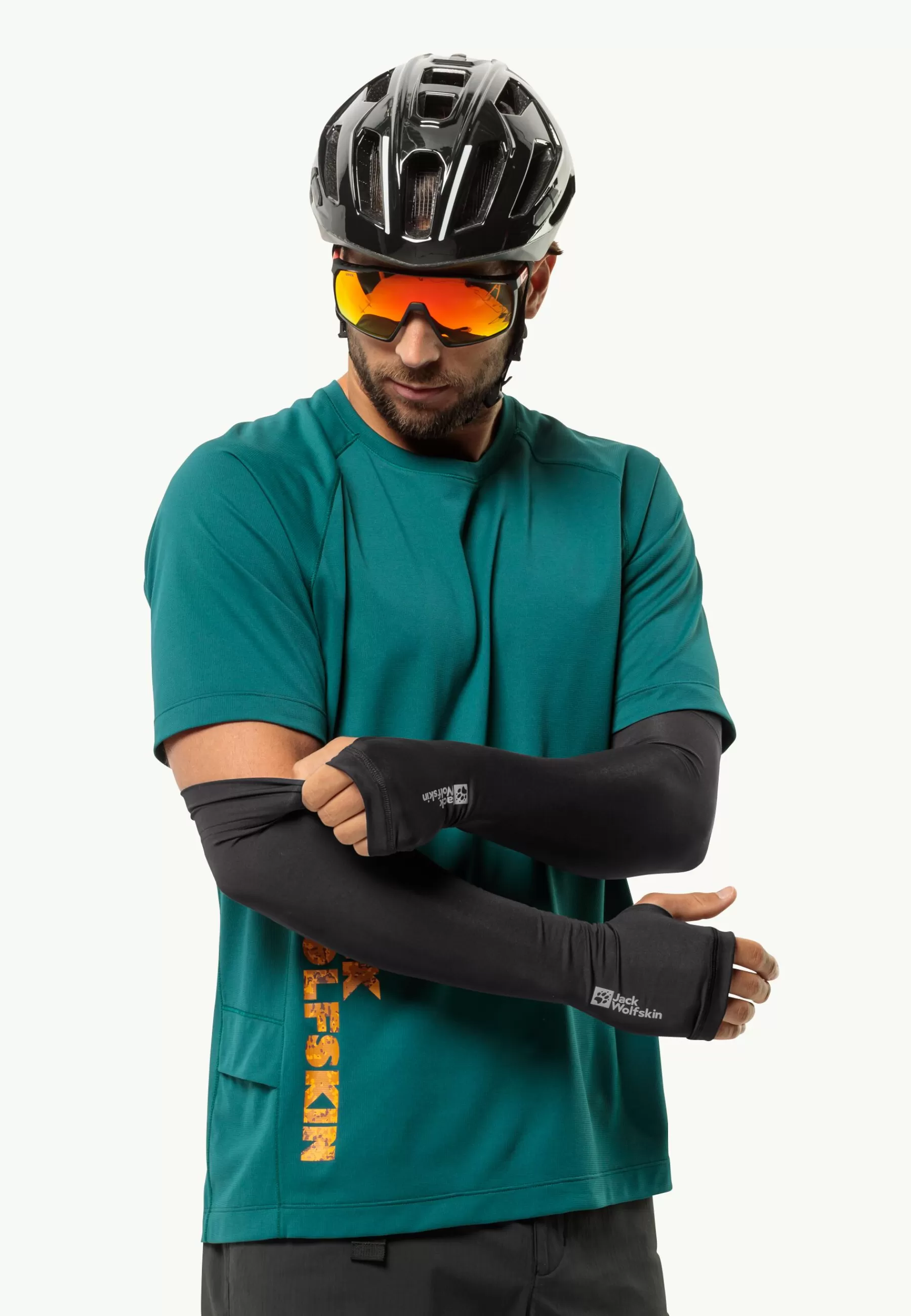 Jack Wolfskin Lifestyle | Fietsen | Morobbia Arm Sleeves black