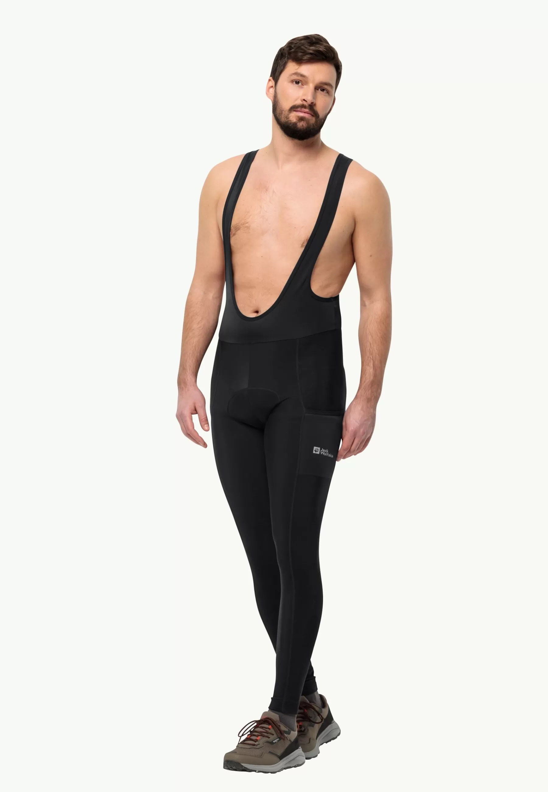 Jack Wolfskin Fietsen | Fietsbroeken | Morobbia Bib Tights M black