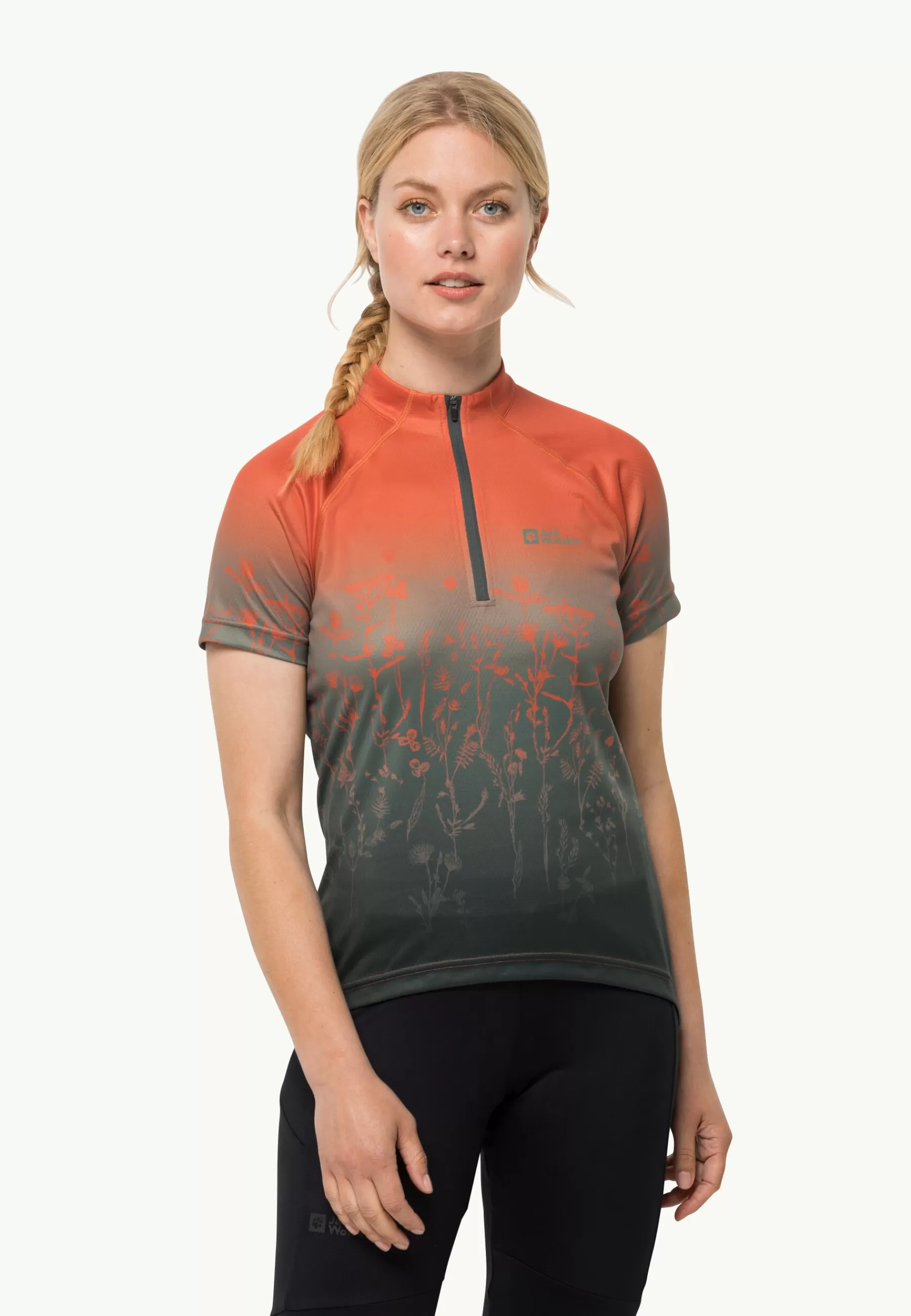 Jack Wolfskin Fietsen | Functionele Shirts | Morobbia Hz Print T W