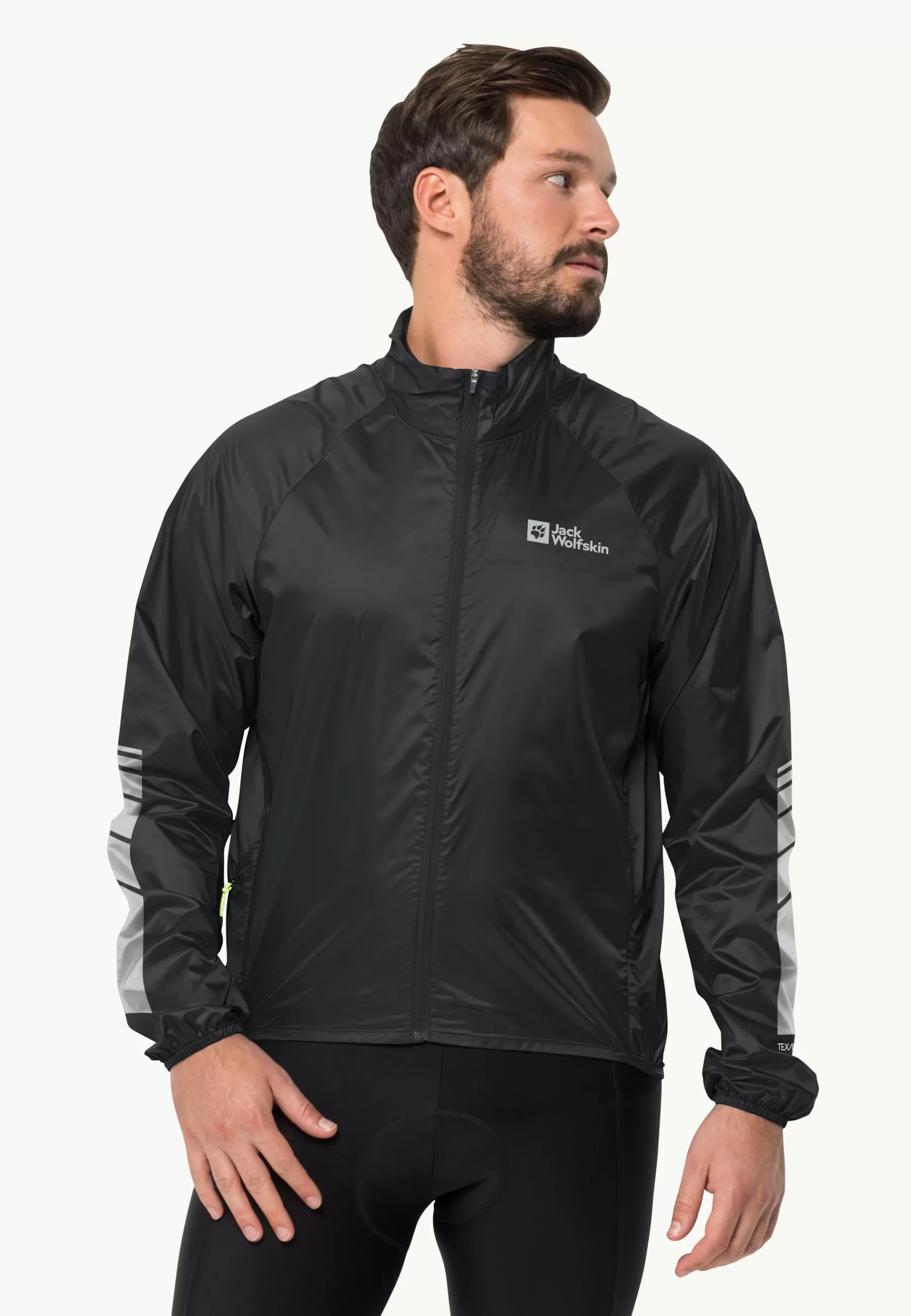 Jack Wolfskin Fietsen | Voor- En Najaarsjacks/-Jassen | Morobbia Wind Jkt M black