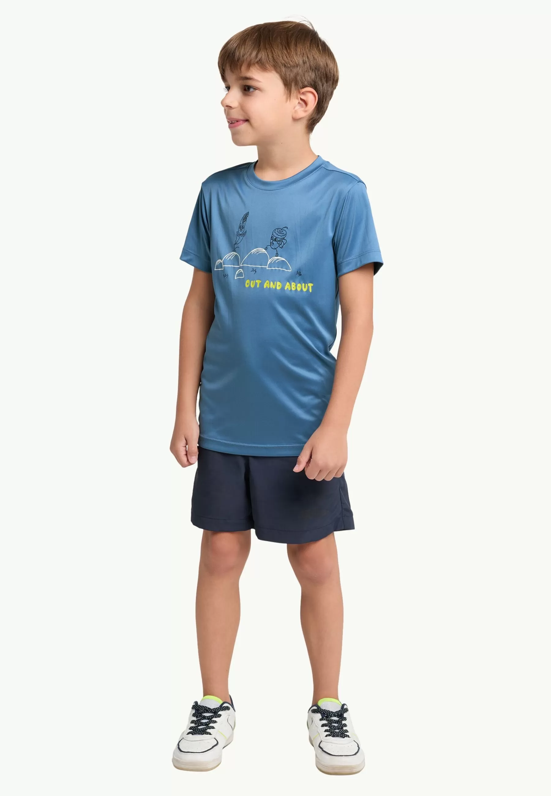 Jack Wolfskin Functionele Shirts | T-Shirts & Longsleeves | Out And About T Kids