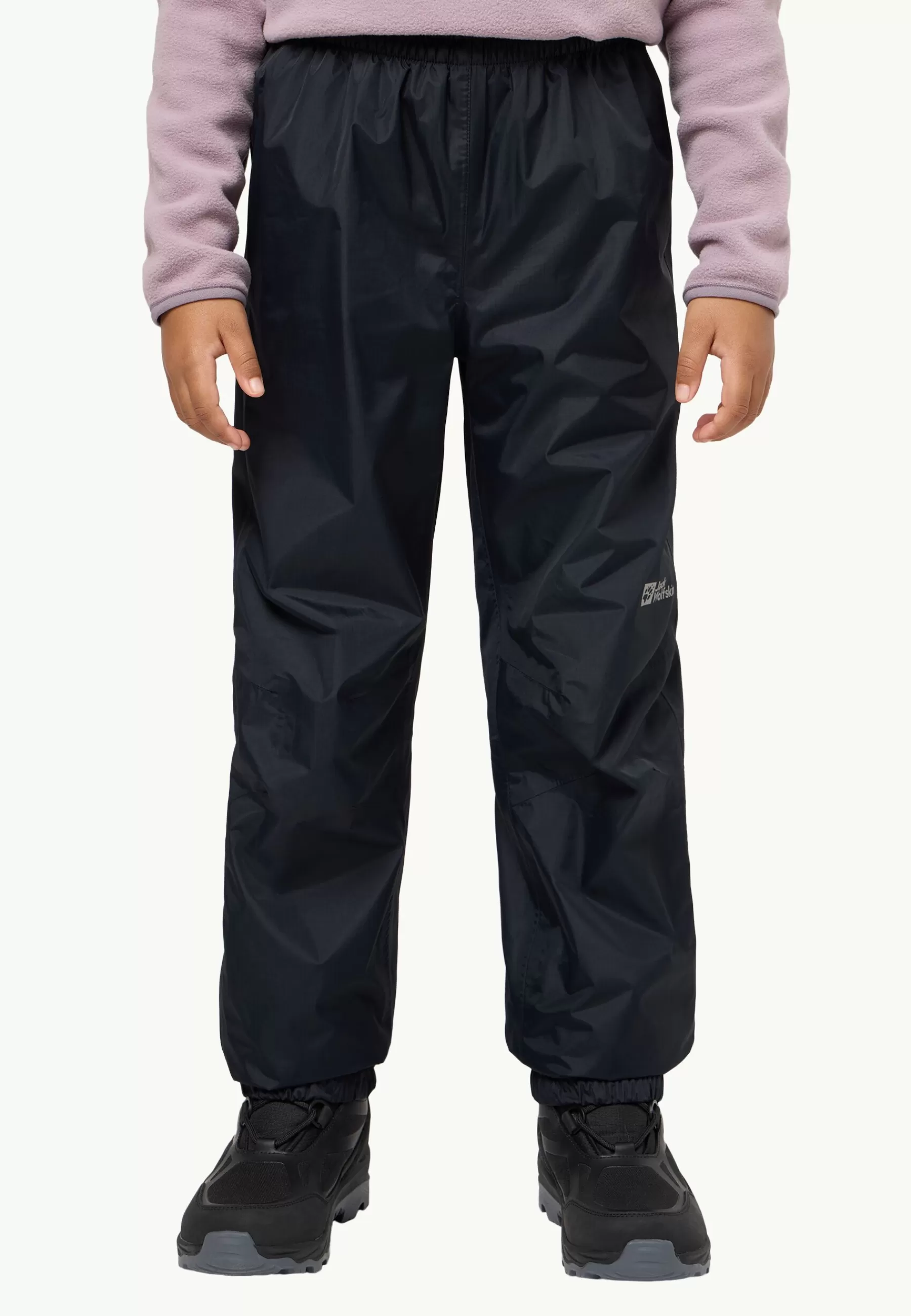 Jack Wolfskin Casual Broeken | Sneeuwbroeken En Sneeuwpakken | Rainy Days Pants Kids black