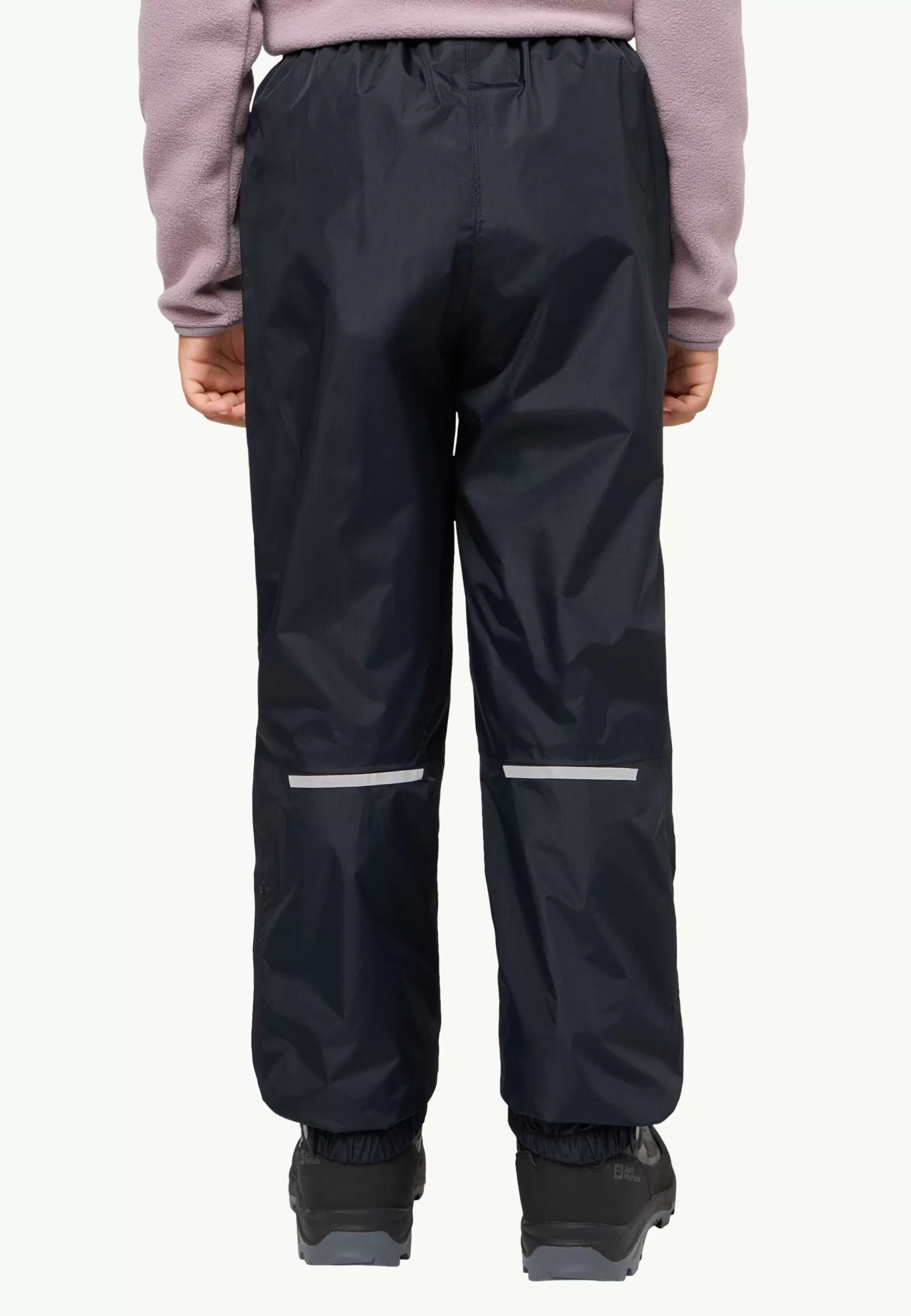 Jack Wolfskin Casual Broeken | Sneeuwbroeken En Sneeuwpakken | Rainy Days Pants Kids black