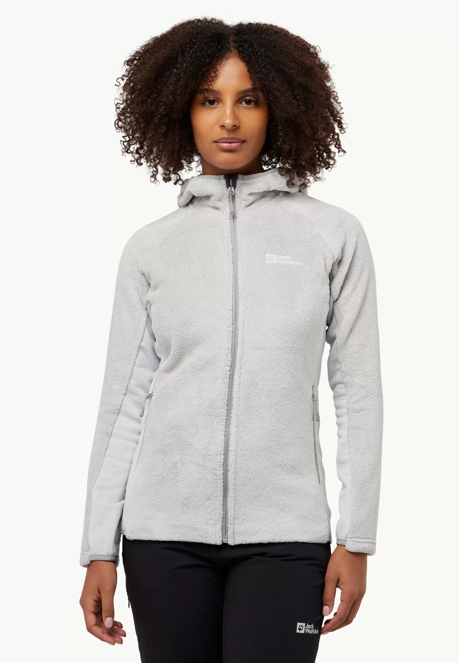 Jack Wolfskin Voor- En Najaarsjacks/-Jassen | Fleece | Rotwand Hooded Fz W