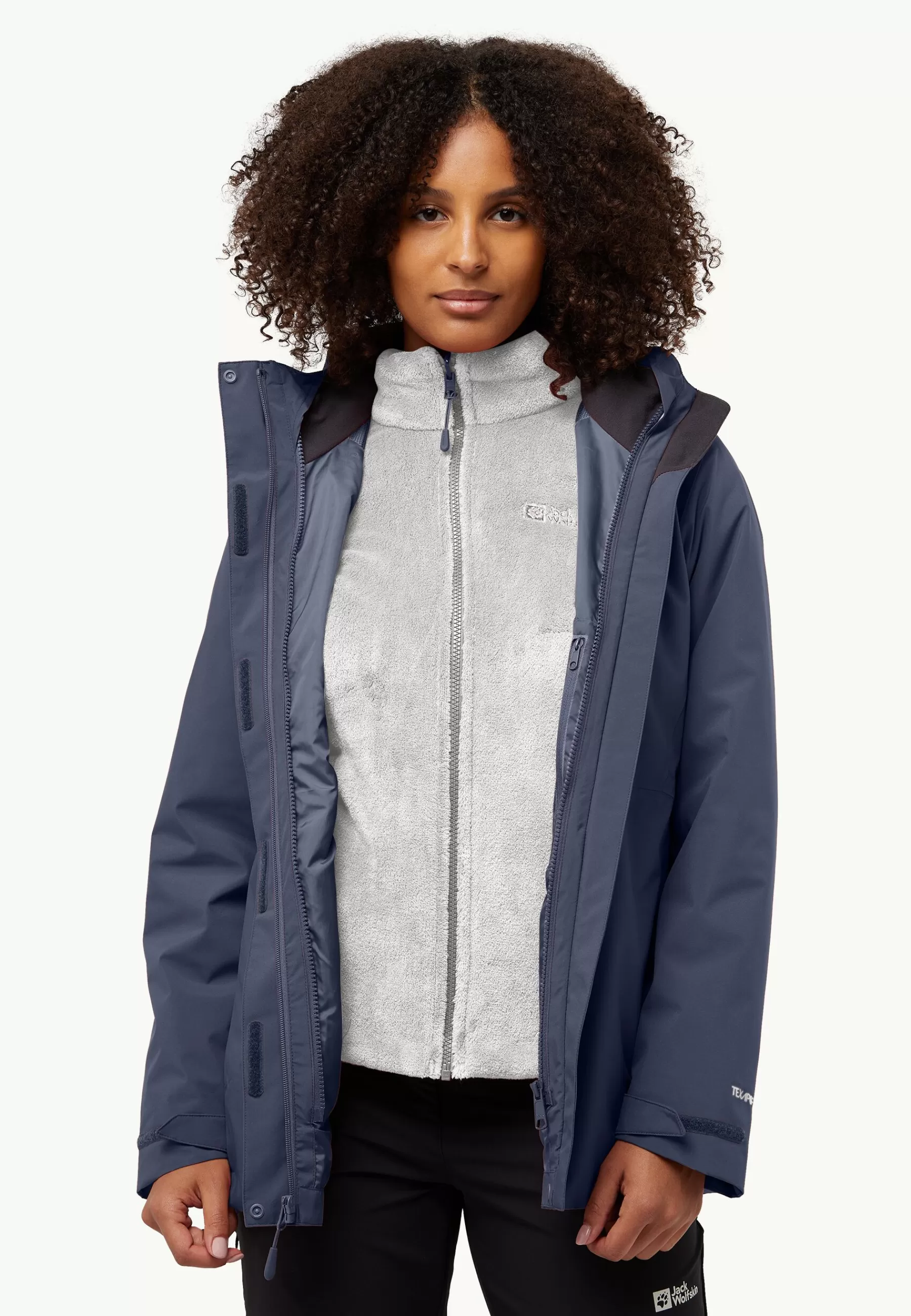 Jack Wolfskin Winterjacks | 3-In-1 Jacks | Rotwand 3in1 Jkt W