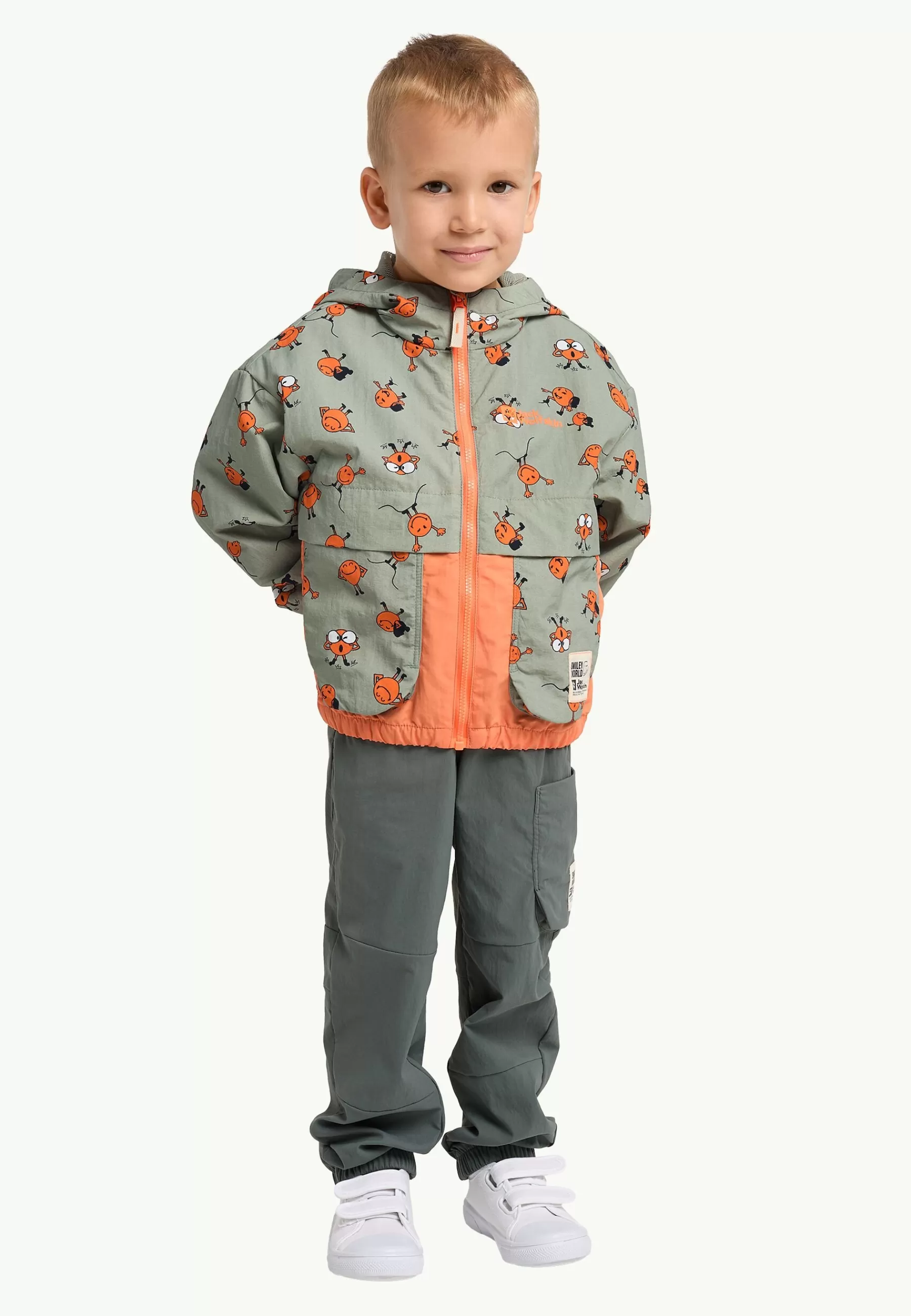 Jack Wolfskin Voor- En Najaarsjacks/-Jassen | Fleece | Smileyworld Aop Jkt K