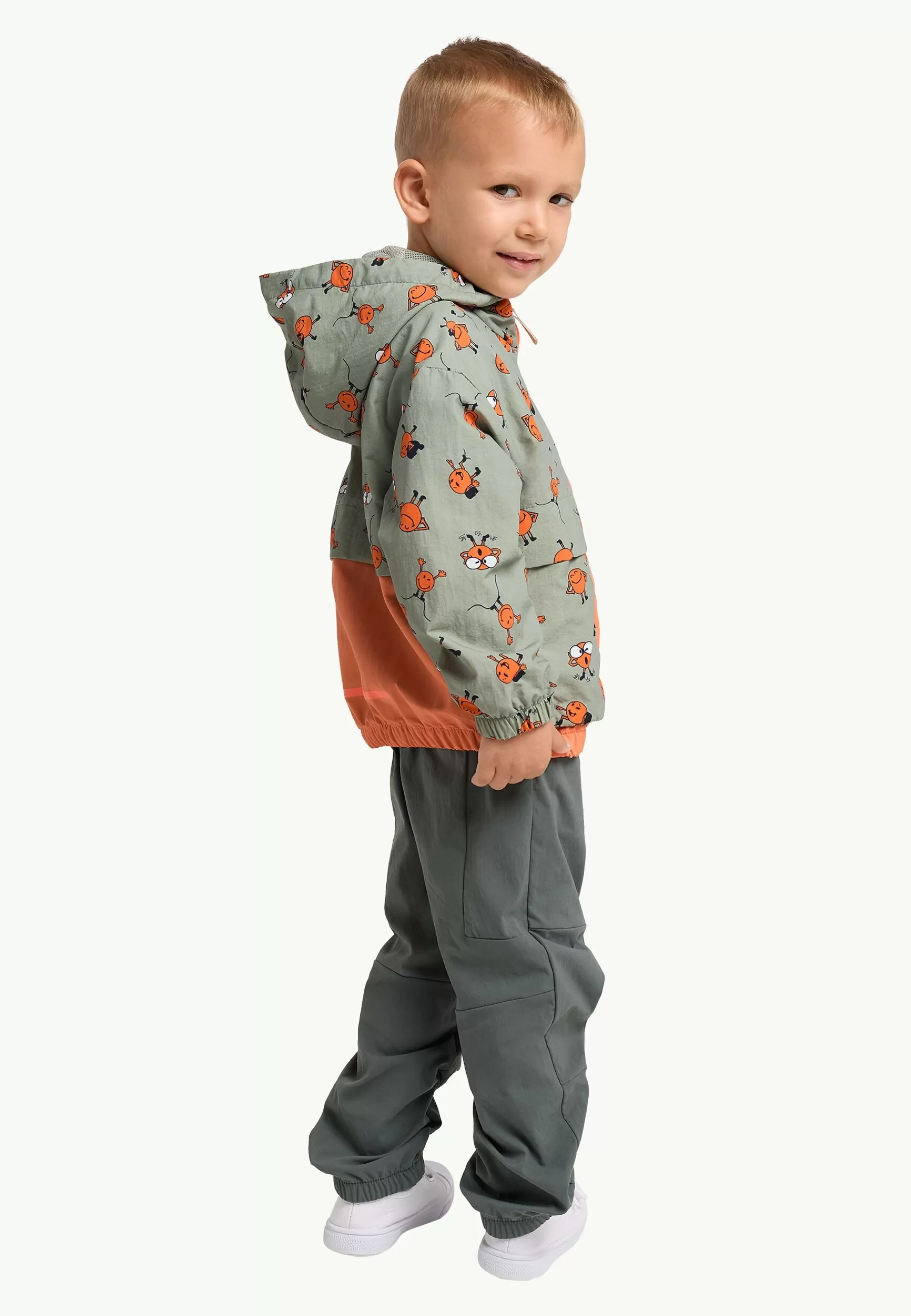 Jack Wolfskin Voor- En Najaarsjacks/-Jassen | Fleece | Smileyworld Aop Jkt K