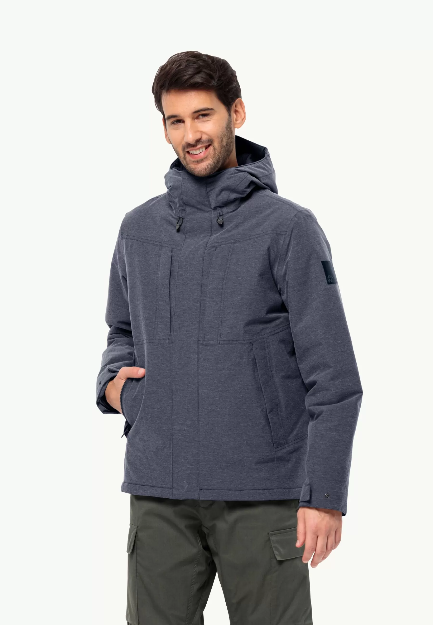 Jack Wolfskin Lifestyle | Voor- En Najaarsjacks/-Jassen | Snowy Park Jkt M