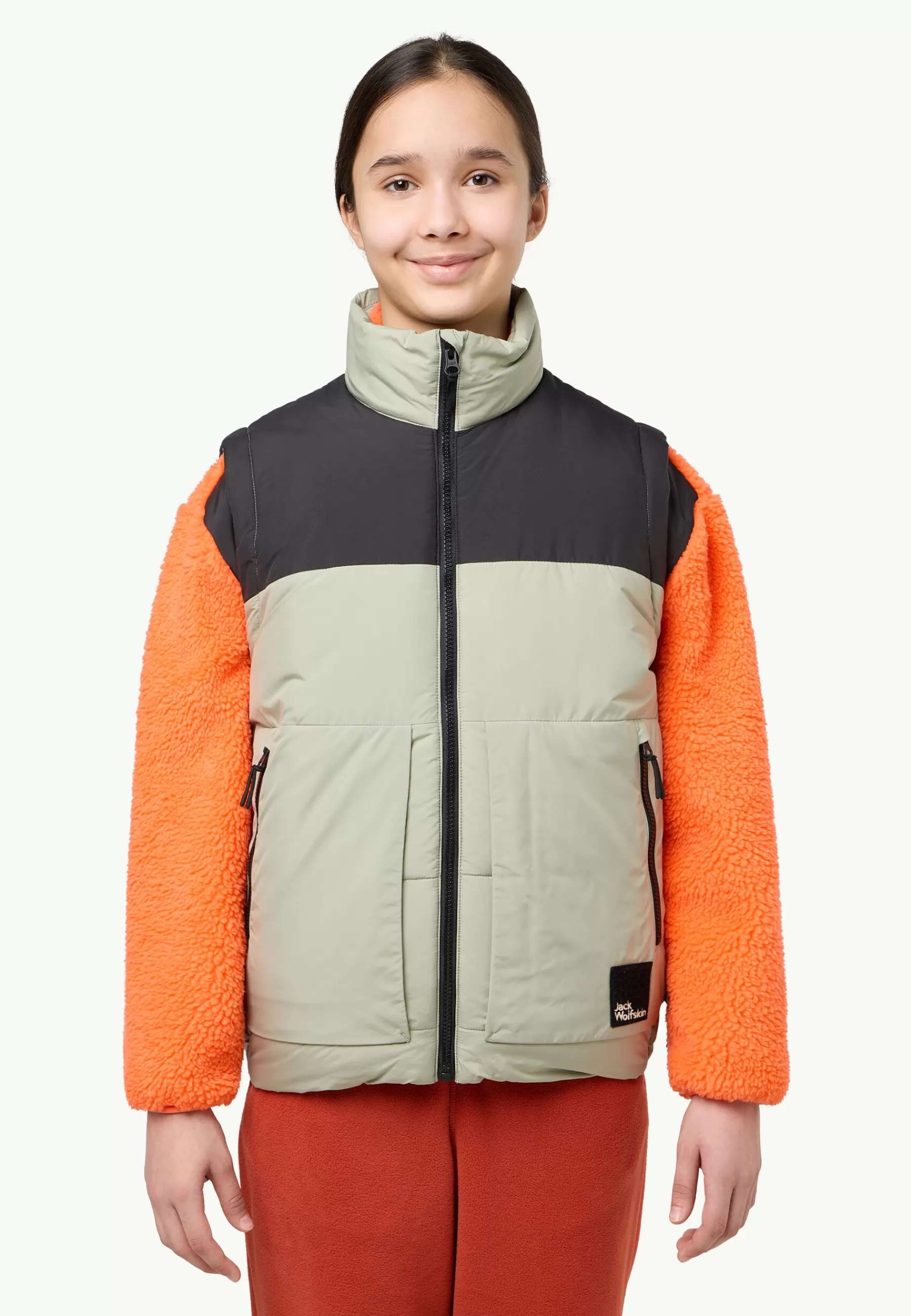 Jack Wolfskin Voor- En Najaarsjacks/-Jassen | Fleece | Teen Ins Vest Y