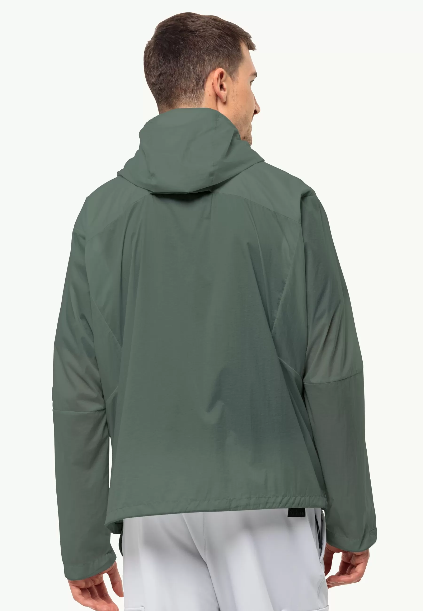 Jack Wolfskin Lifestyle | Voor- En Najaarsjacks/-Jassen | Wanderjahr Jkt M Hedge Green