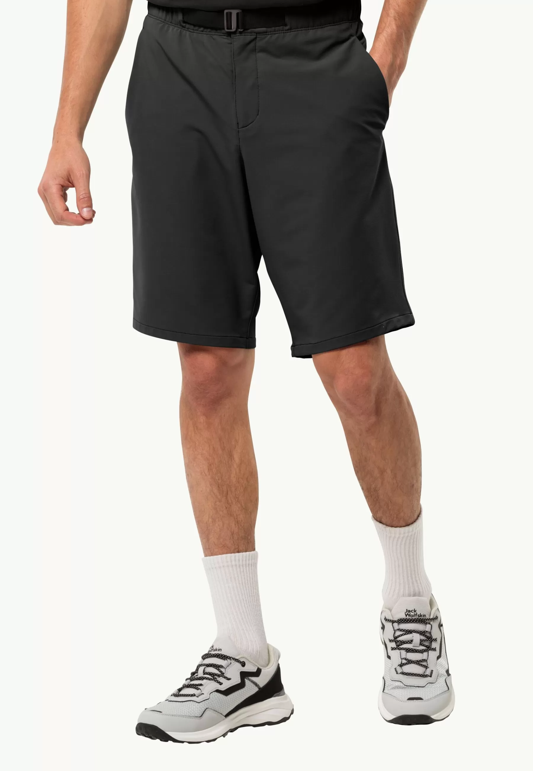 Jack Wolfskin Lifestyle | Shorts | Wandermood Shorts M granite black